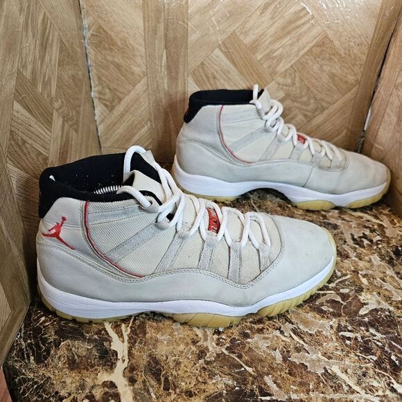 Jordan 11 Retro Platinum Tint Men\'s White basketball Shoes Size 11.   761 main image 5